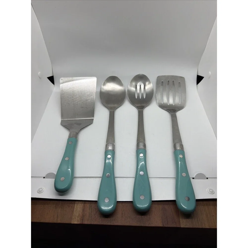 The Pioneer Woman Frontier Collection Stainless Steel COOKING Utensils- READ